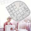 1Pc Creative Corner Knife Quilting Ruler Sewing Accessories Acrylic Sewing Ruler Diy Sewing Template Sewing Tool Corner Ruler
