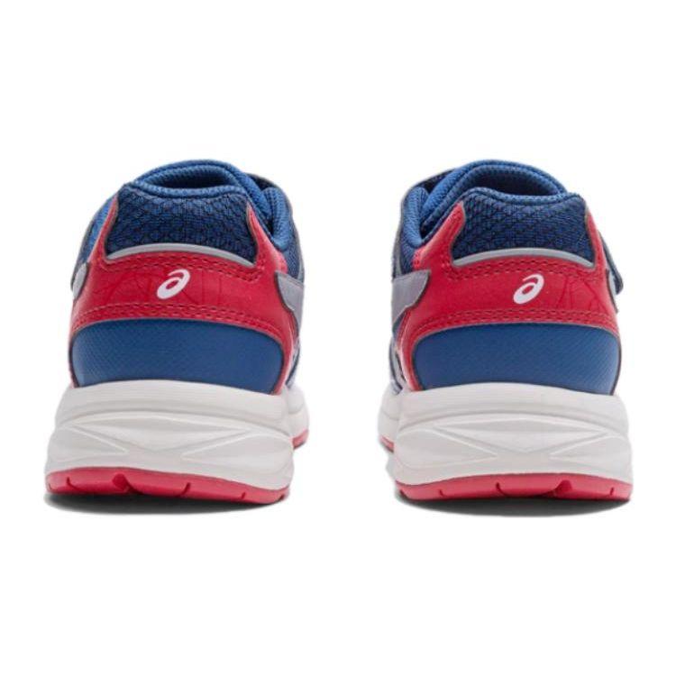 Asics Contend Comfortable Lightweight Stable Daily Outdoor Sports Running Shoes Kids Sneakers Blue Red 1014A359-400
