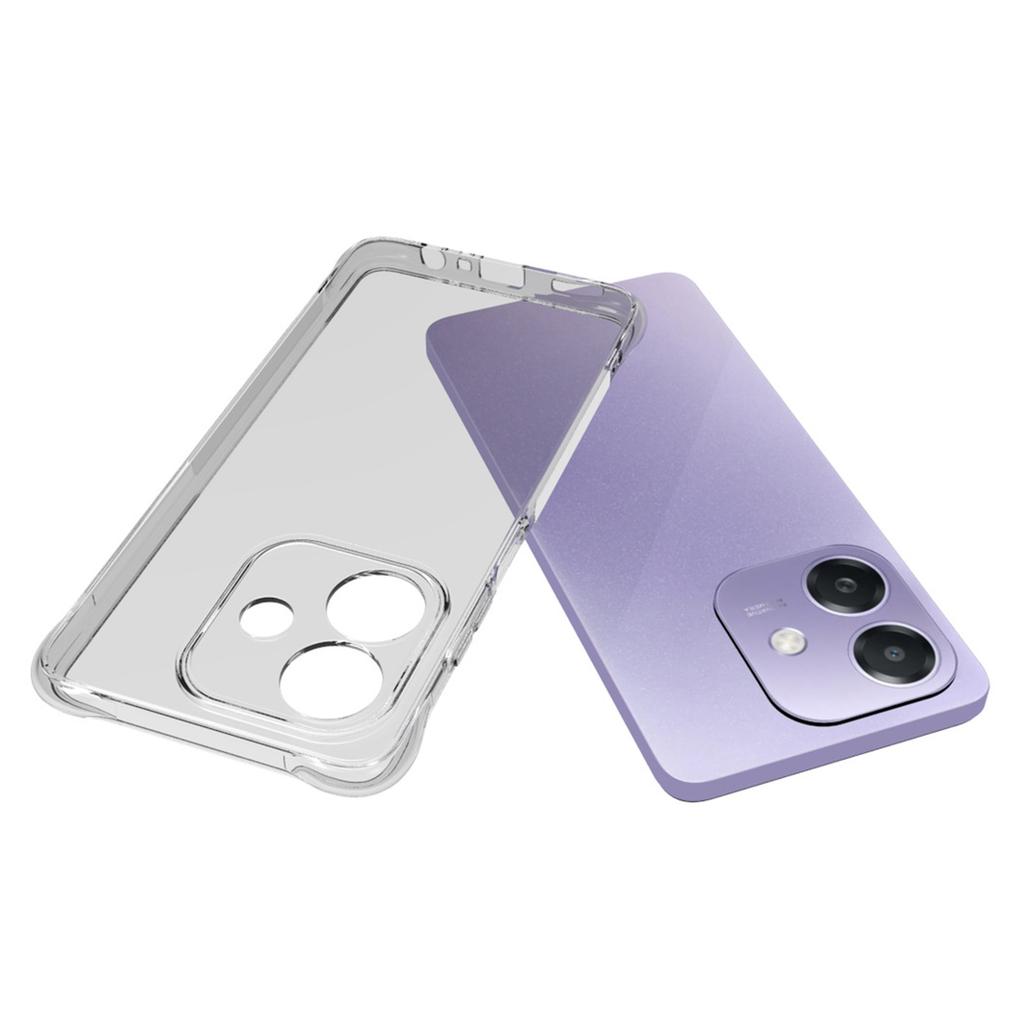 Dla Oppo A3x 5G Etui TPU na telefon Antypoślizgowe Przezroczyste Etui na telefon komórkowy