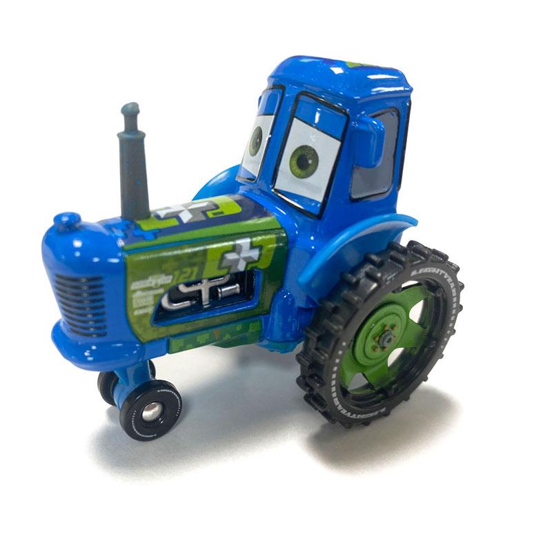Disney Pixar Cars Frank Green Harvester Cows Tractor Alloy Diecast Model Car Boy Toy
