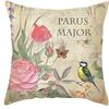 45x45cm Hot Selling Flower Ink Painting Polyester Pillowcase Cushion Cover Sofa Cushion Cover Home Pillowcase Decoration