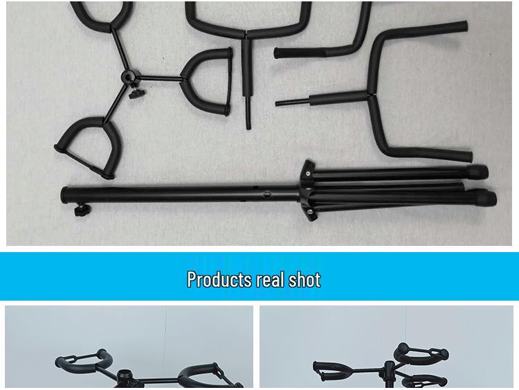 Adjustable Three-Tier Guitar Stand for Three Guitars - Musical Instrument Accessory