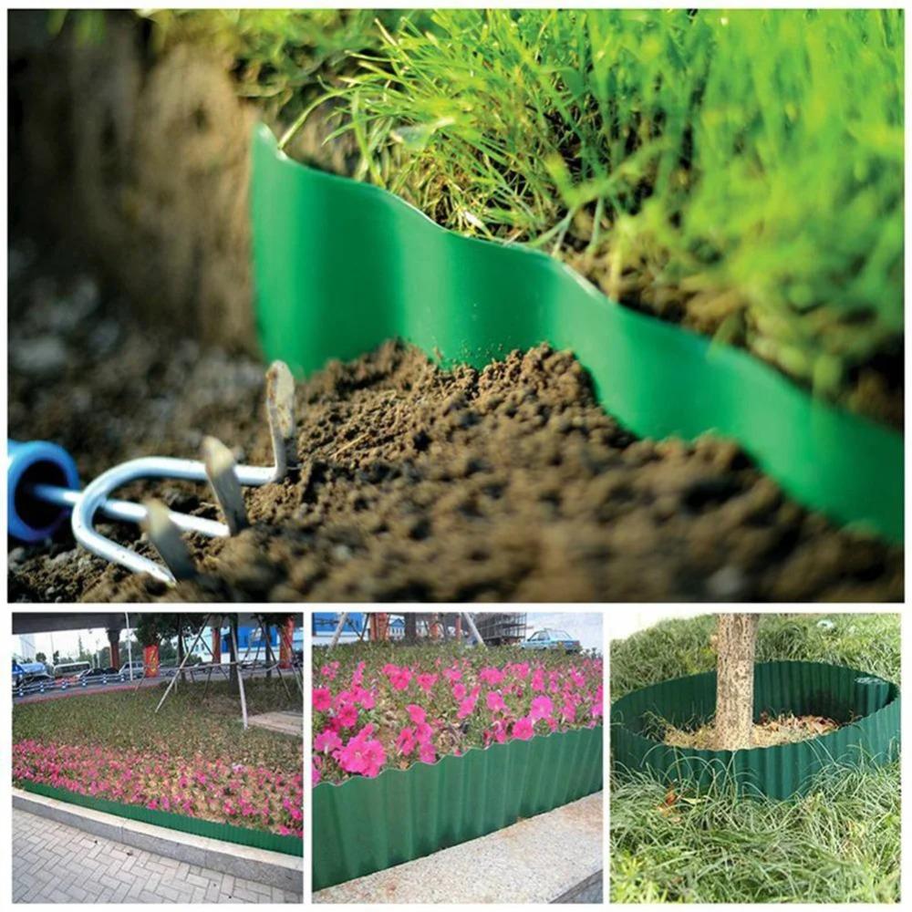 Moisture-resistant Plastic Garden Fence Weatherproof Flower Bed Edging Fence Animal Playpen