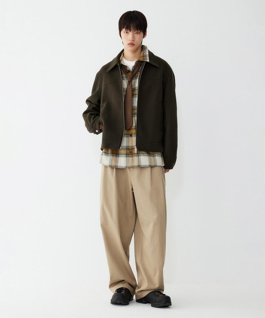 STUDIO TOMBOY [Men] Belted Chino Pants_Beige 9155331201