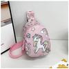 Versatile Baby Cartoon Messenger Bag Unicorn Ultra-light Toddler Cute Breast Bag Going Out Little Girl Change Bag