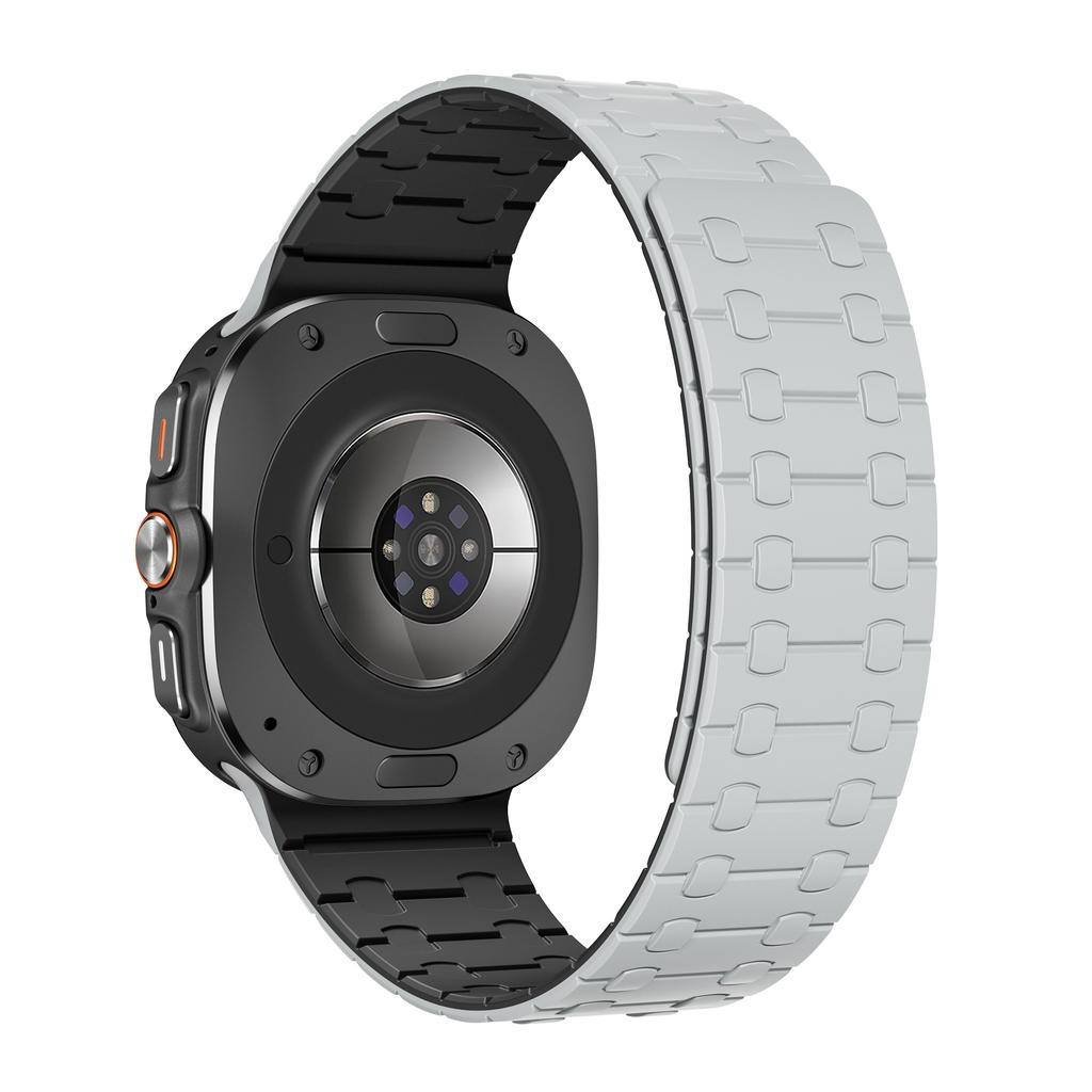No Gaps Silicone Strap For Samsung Galaxy Watch Ultra 47mm Sports Magnetic Bracelet Belt For Galaxy Watch Ultra 2026 47mm Band