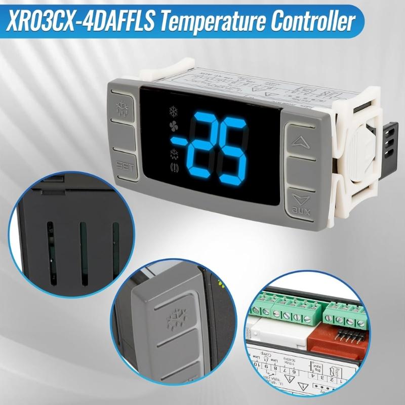 Universal Thermostat Suitable With Multiple Cooling Appliances And Compressors Household Cooling System Thermostat
