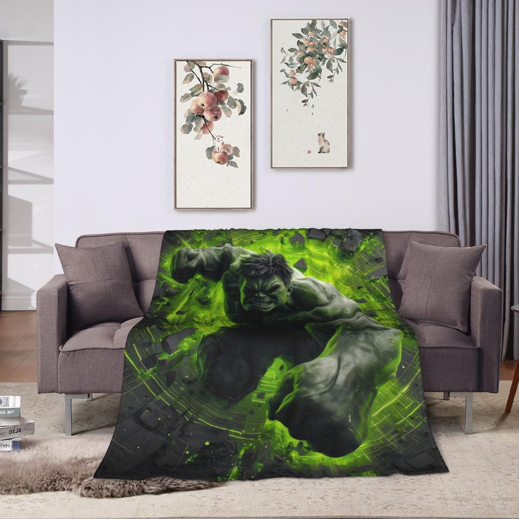 Warm Soft Blankets Travel Hulk Bedding Throws Flannel Bedspread For Couch Chair Sofa Bed Comfortable Sofa Bed Cover