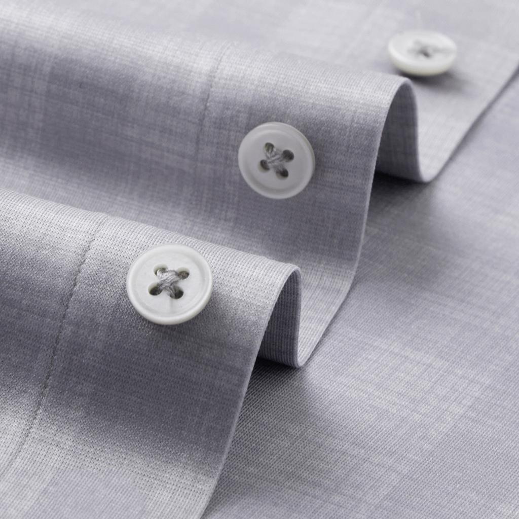3A Antibacterial+Cooling Spring New Business and Leisure Skin Friendly Smooth Long-sleeved Shirt for Men