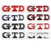 AABIP1 3D Metal Letters GTD Logo Car Rear Trunk Boot Emblem Badge Sticker Decals for Volkswagen VW Golf 7 6 5 4 MK2 MK4 MK5 MK6 MK7