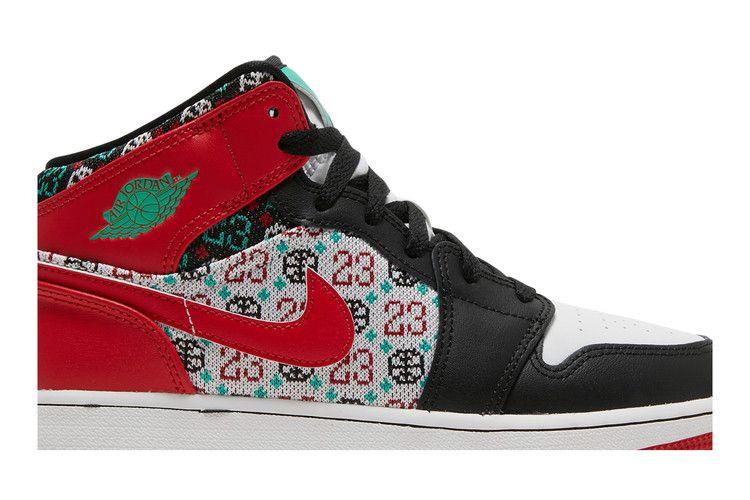 Air Jordan 1 Mid SE GS 'Pull de Noël Moche'