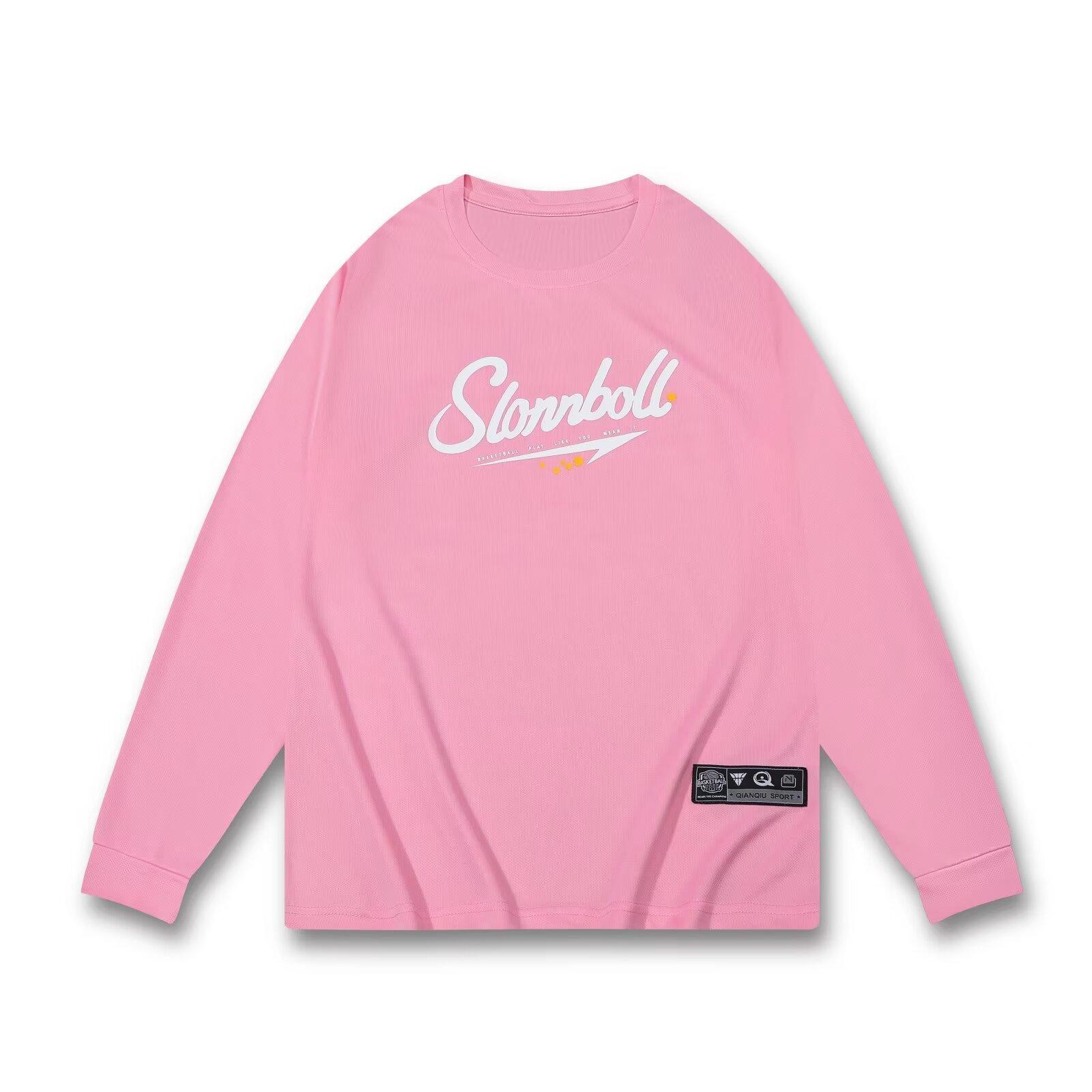 Весенне-осенняя американская баскетбольная футболка с длинными рукавами. Баскетбольная — фото 17