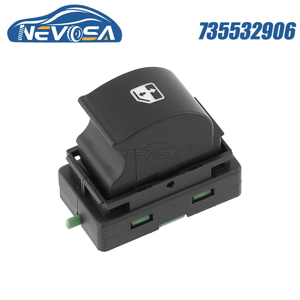 NEVOSA 735532906 For FIAT DUCATO 2006 Citroen Peugeo Car Window Regulator Control Switch Button 6554XW 735421717 735461282