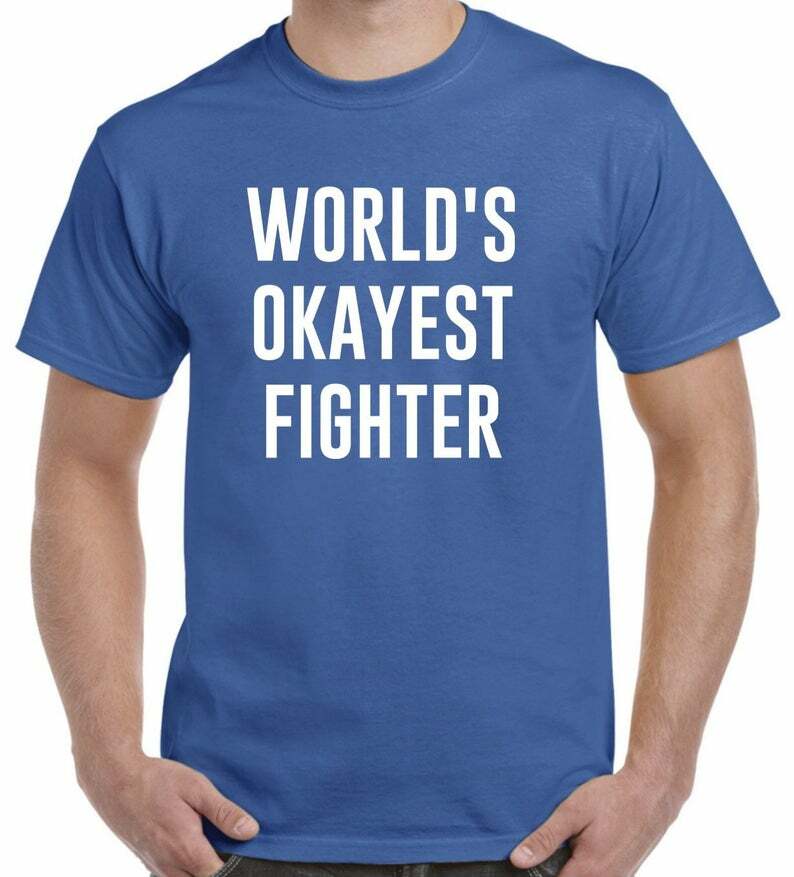 

Худший в мире боец Футболка Футболка Смешная ММА Бокс кикбоксинг каратэ борец M