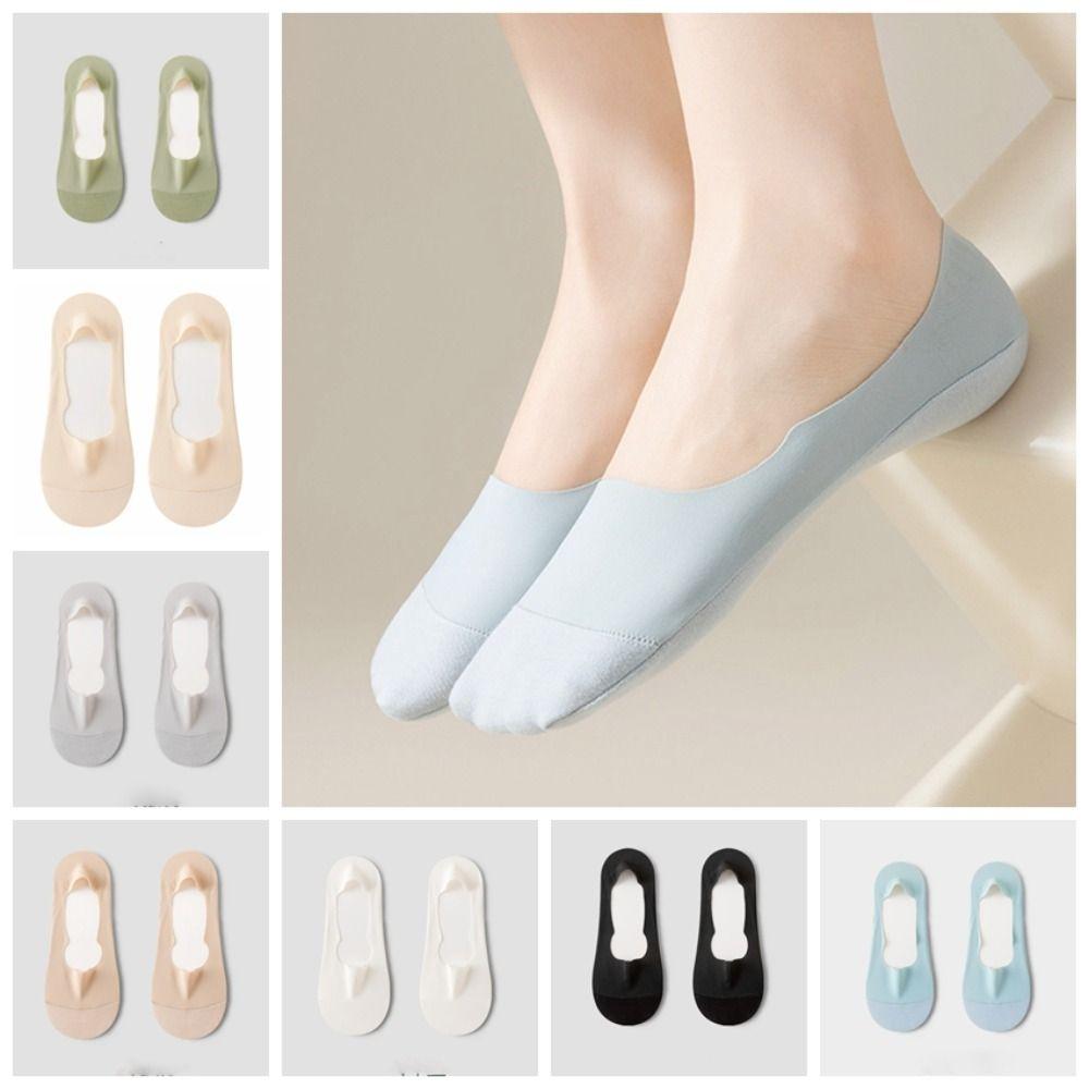 

Non-slip Women Sock Slippers Low Top Ultra-thin Socks Comfortable Boat Socks Daily Use