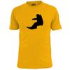 Mens Snowboarder Silhouette V2 T Shirt Halfpipe Nollie Shifty Nose Grab