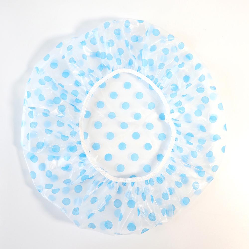 Waterproof Bath Hat Bathroom Shower Hair Cover Women Supplies Shower Cap Adult Shower Bath Bathing Caps Flower Print Elastic Cap