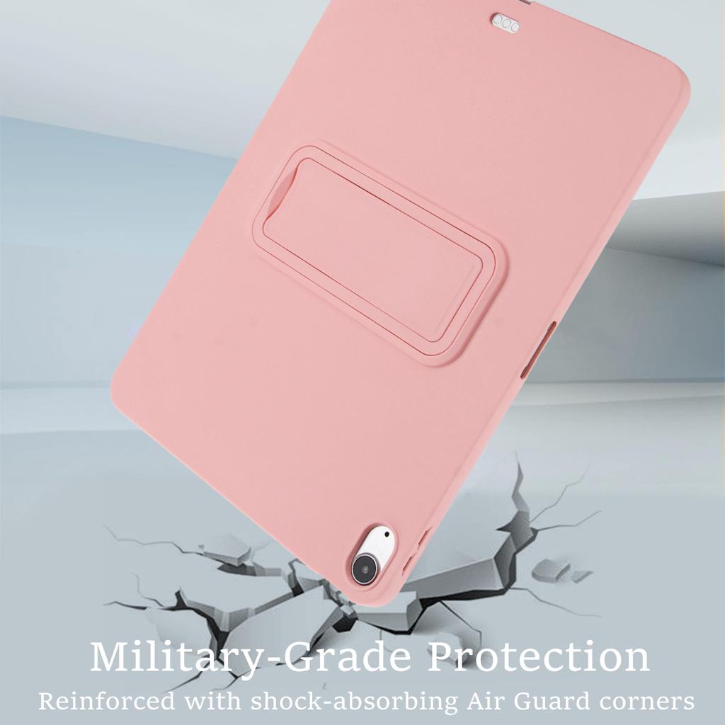 Kickstand Tablet Case for iPad Air 11 (2025)/(2024)/iPad Air (2022)/(2020)/iPad Pro 11-inch (2018) TPU+PC Skin-Friendly Cover