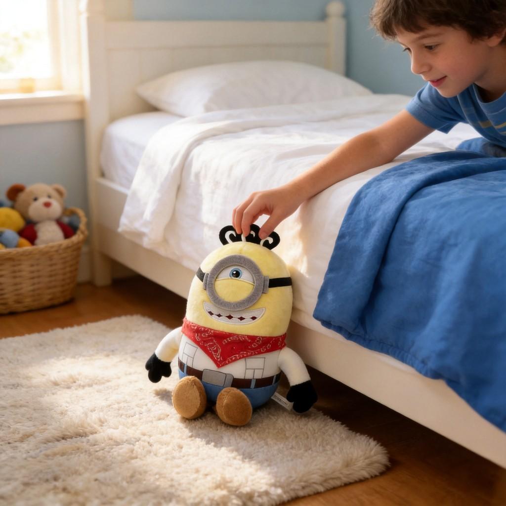 Minions And Monsters Plush Toy With Short Pile Cotton For Kids And Collectors