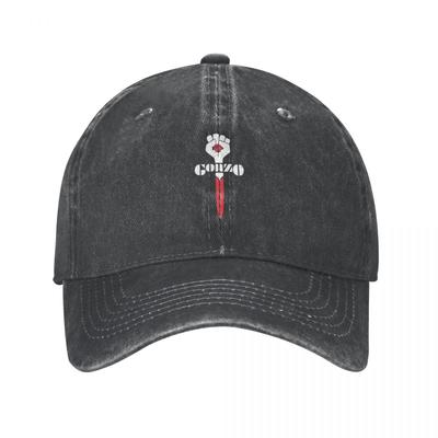 Gonzo Symbol Hunter S Thompson Cowboy Hat Hat Luxury Brand Hard Hat Unisexs Caps Women's