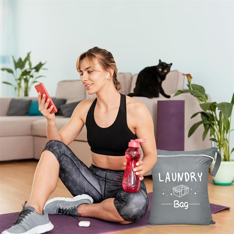 Oxford Laundry Bag Travel Storage Organizer Pouch Wash Machine Washable Dirty Clothes Zipper Bag Large Capacity Sport Gym Bags