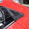 Auto Heckscheibenlamellen Jalousie Seitenlüftung Dekopaneel Abdeckung Zierleiste ABS Zubehör für Honda Civic Hatchback Limousine 2016 -