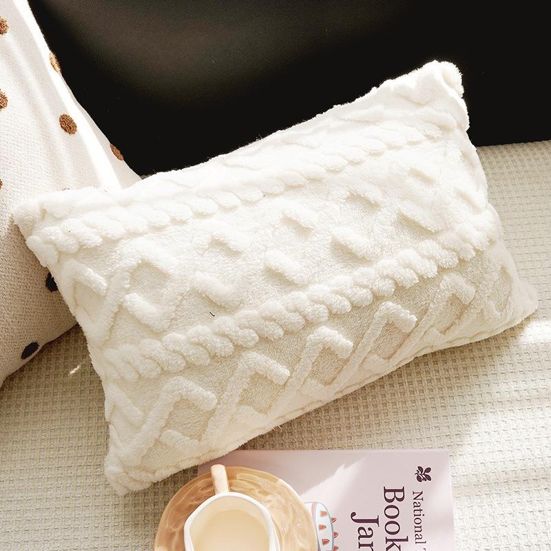 

30x50cm with Insert Long Size Pillow Available for Living Room Bay Window Headboard Sofa Cushion Bedrooms Home Decor 30x50cm белый