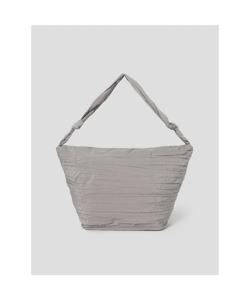 8Seconds Fabric Crinkle Hobo Bag Gray