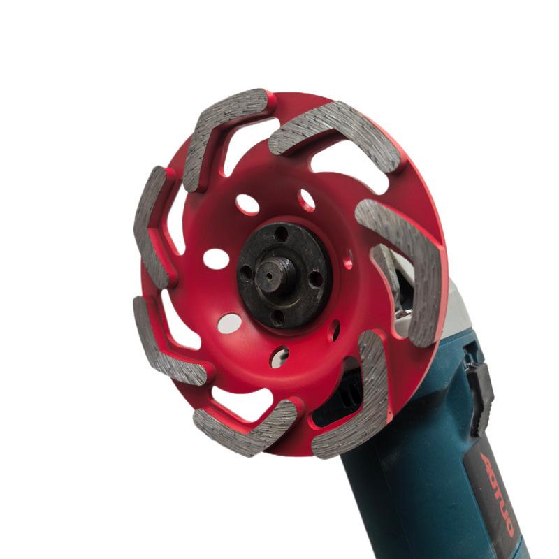 125 Cup-Shaped Diamond Grinding Wheel for Marble, Granite, Concrete - L-Shaped Hot-Selling Disc