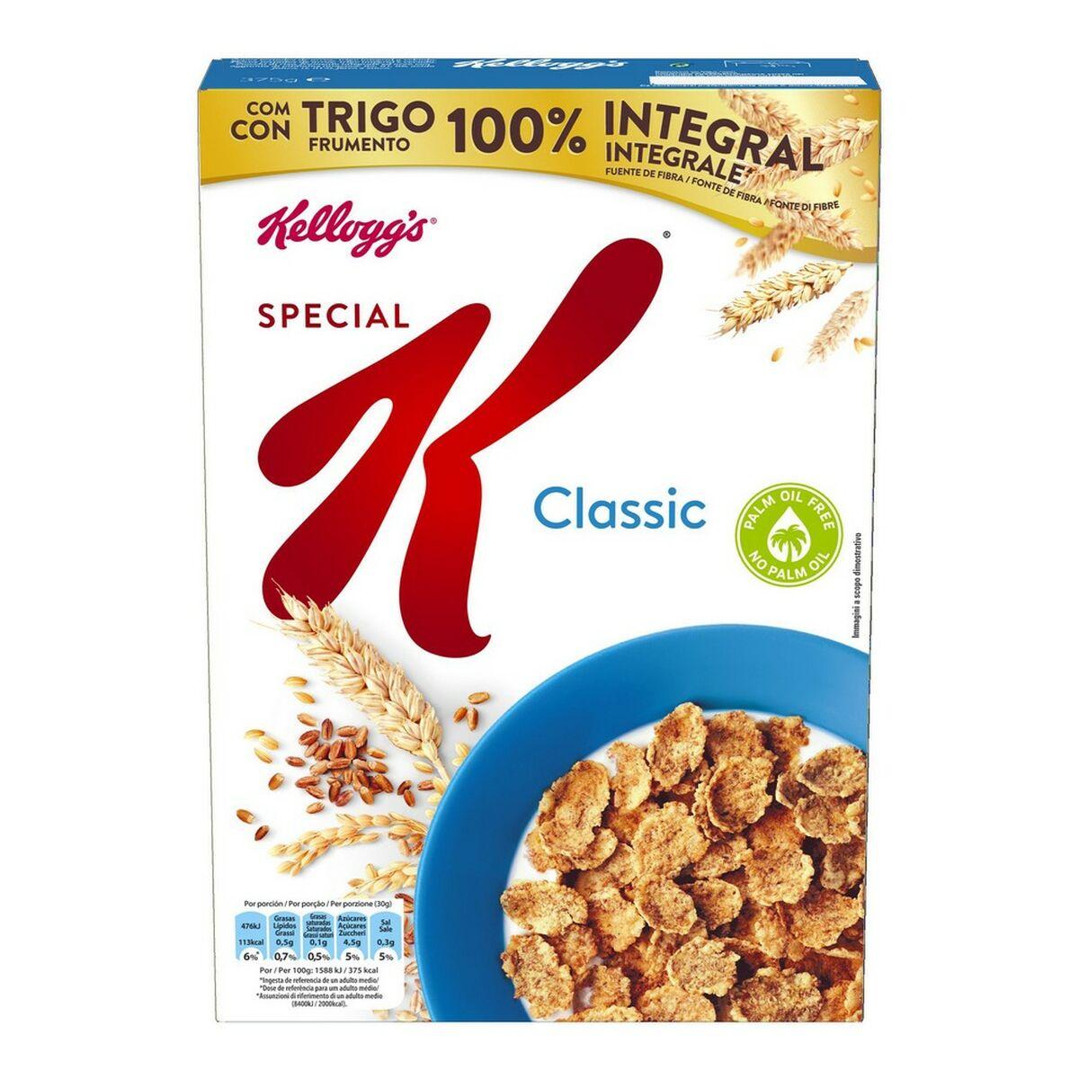 

Специальные хлопья Kellogg s K (375 г) TU прозрачный