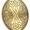 Retro Metall Wikinger Schild Kleidung Broschen Anstecker für Damen und Herren Befestigungen Schal