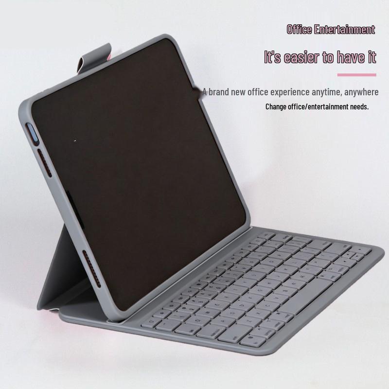 iPad 11th Gen Bluetooth Keyboard Case with Pen Slot for 10th Gen, Ultra-thin, Silent Wireless Connection for Air7.