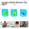 Office Stress Reliever Cube with Luminous Sea Animal Toy Inside Anxiety Relief Ice Slow Rebound Squeeze Sensory Workers Relaxation Ball