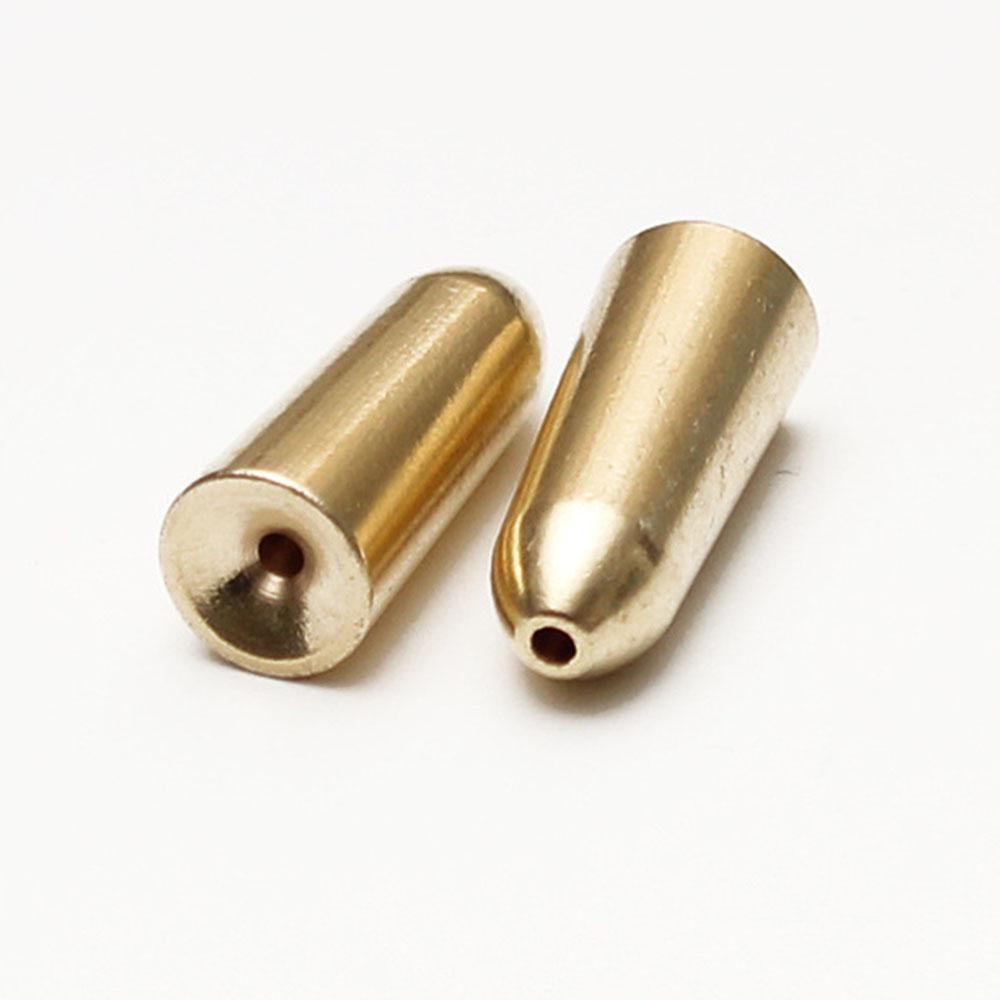 MNFT 15Pcs Brass Bullet Sinkers 1.8-10g Weights Texas Rig Carolina Rig Fishing Tackle Accessories for Bass Fishing