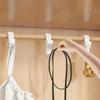 2/4/6pcs Radiator Hooks for Towels, Adhesive Bathroom Shower Hanger, No-Drill Clips for Clothes Scarf Storage