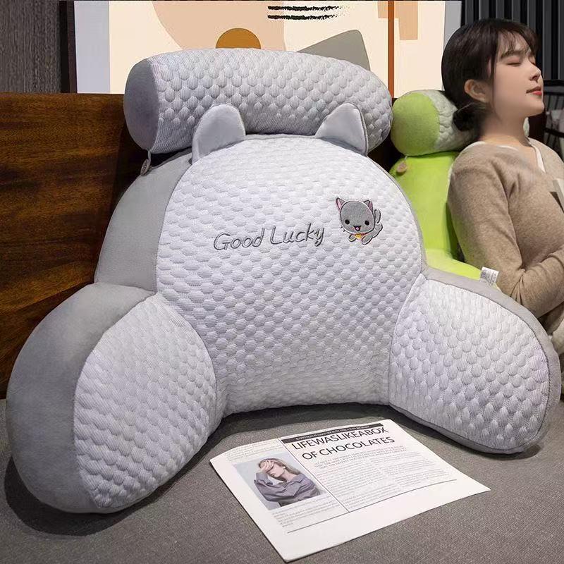 Ice Bean Hamster Figure Eight Backrest Cushion for Home & Office