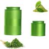 Portable Mini Matcha Powder Can Thick Tinplate Tea Sealed Jar Spice Storage Box Container Box Kitchen Gadgets Household