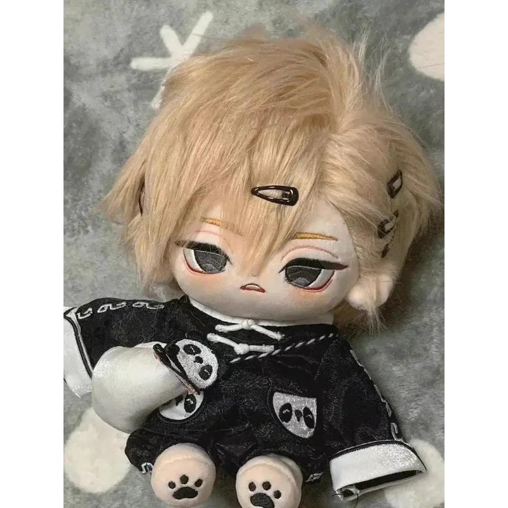 20cm Cotton Dolls Stuffed Anime Tokyo Revengers Sano Manjiro Cute Mikey Plush Puppet Dress-up Toys Collectible Gift for Children