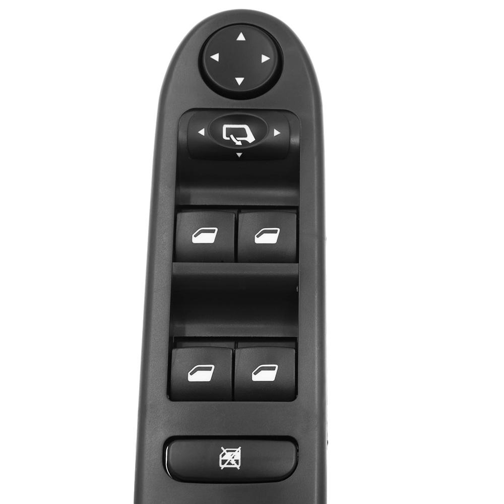 LHD Master Power Window Control Switch Electric 6554.KT 6554KT For Peugeot 307