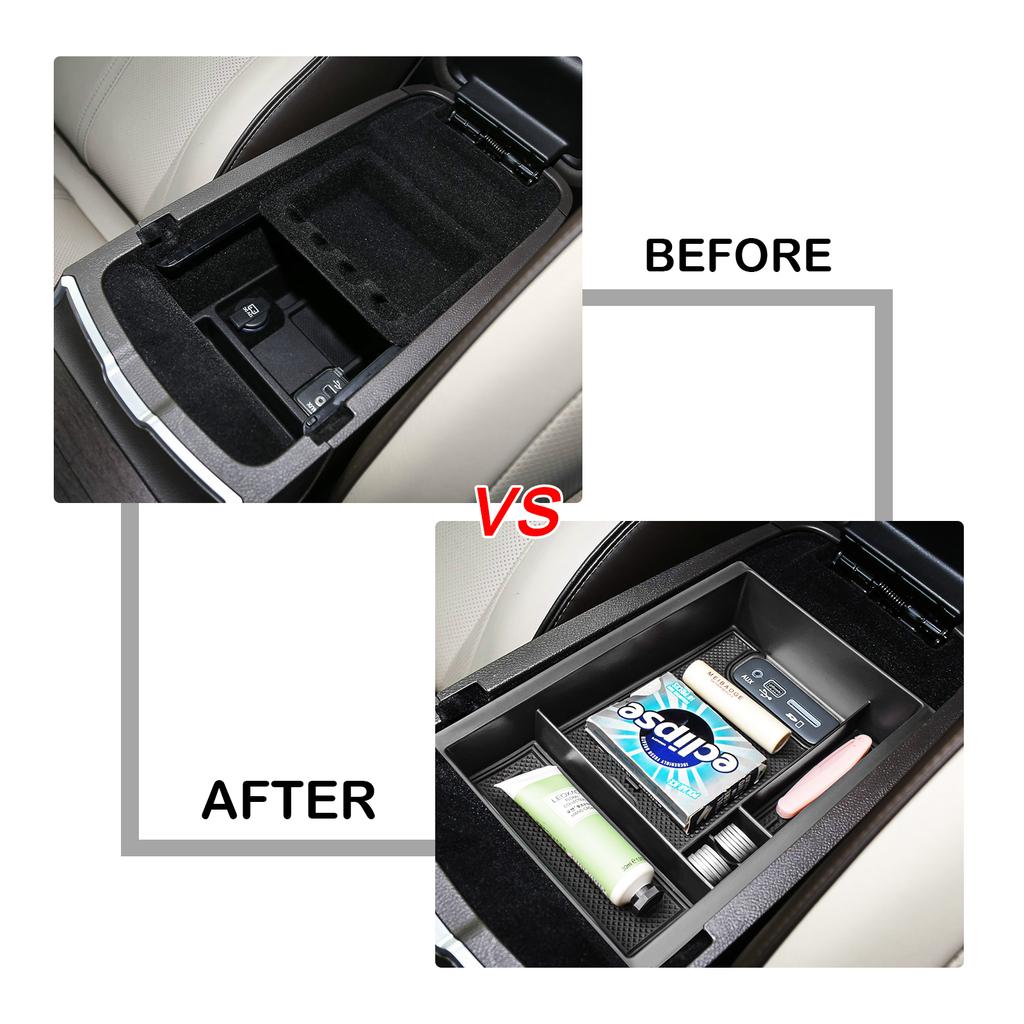 Organizér středové konzoly pro Dodge Charger 2015 2016-2025 2025 2025 Úložný prostor loketní opěrky Vložka přihrádky do auta ABS Příslušenství Přihrádka do auta