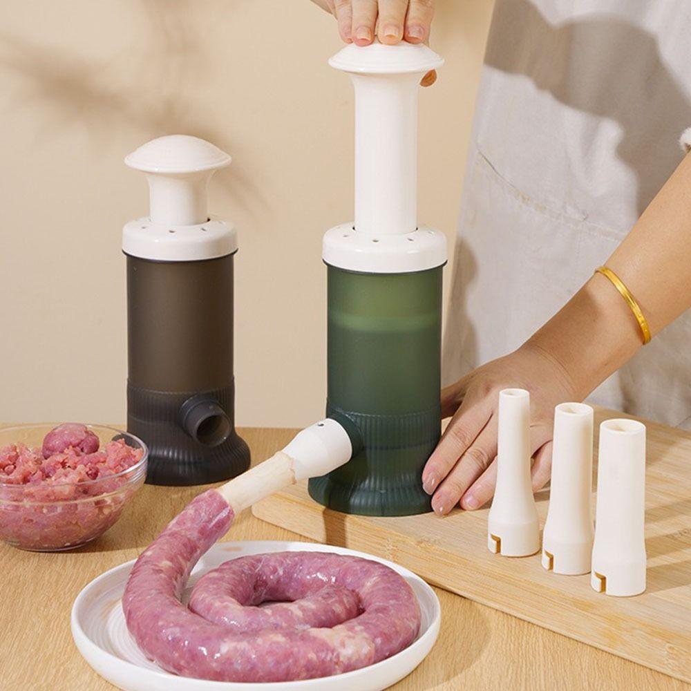 Food-Grade Material Manual Sausage Stuffer Manual Operation Sausage Filling Tool Home Cooking