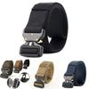 Men Tactical Belt With Automatic Buckle For Outdoor Military Training And Casual Wear