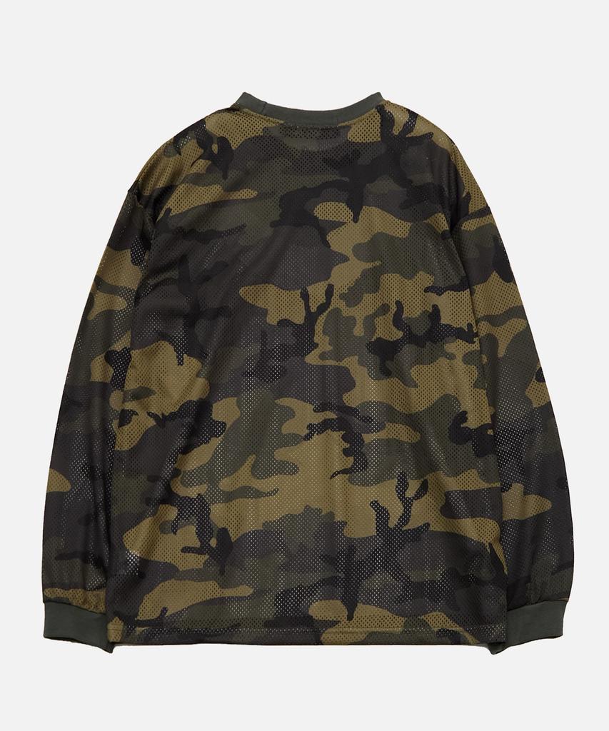VASTIC Camo Mesh Dlouhý rukáv_Khaki