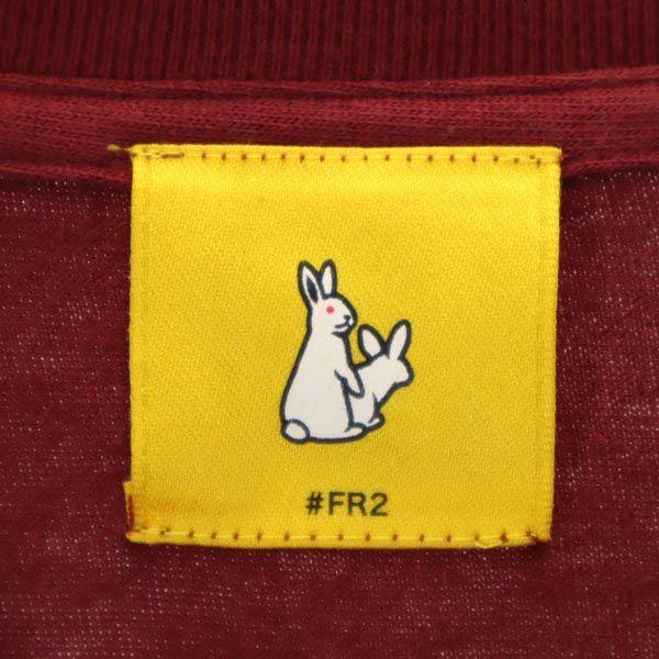 FR2 Double-sided Printing Short Sleeve T-shirt XL Henji Men's Used