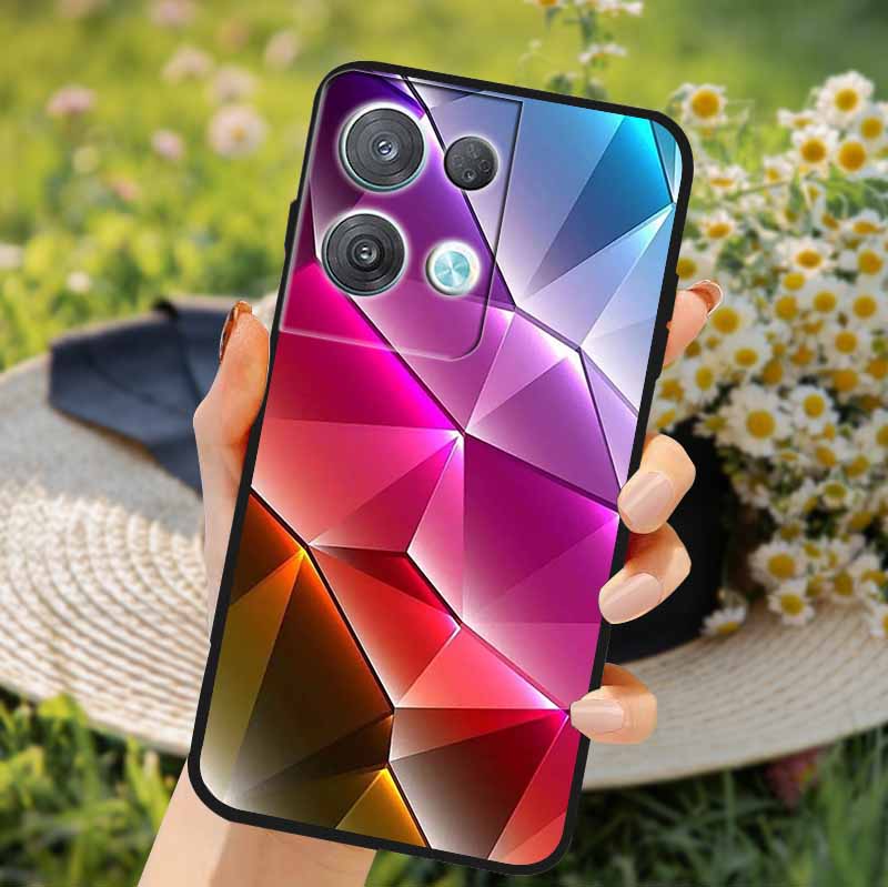 For OPPO Reno 8 Pro 5G Cases Fashion Soft Silicone TPU Shockproof Back Covers For OPPO Reno8 Pro + Plus Phone Case Protect Couqe