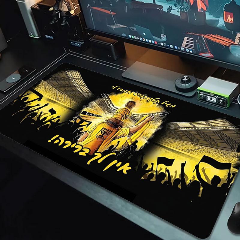 Beitar Jerusalem F.C Large Size Mouse Pad Large Gaming Table Cushion Non-slip Laptop Tablet Big Mousepad XXL Mat Mini PC Playmat With Lock edge