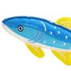 Felt Fish Cat Chew Toy with Catnip Bite Resistant Fish Shape Kitten Teething Boredom Relief Toy Indoor Cats Teeth Cleaning Interactive Toy