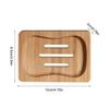 1/5/10pcs Wooden Natural Bamboo Soap Dishes Tray Holder Storage Soap Rack Plate Box Container Bathroom Soap Dish Storage Box