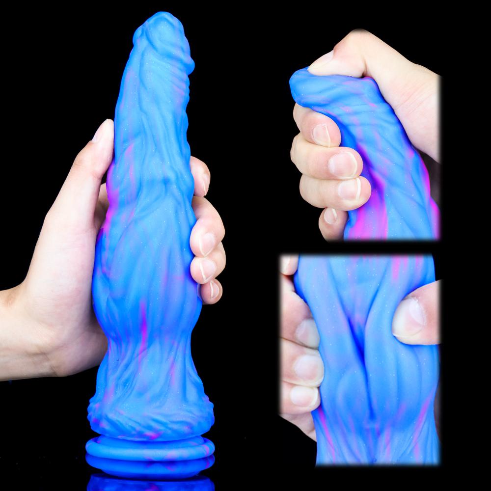 MoDi Colorful Dildo Silicone Fake Penis Sex Toys for Women Female Masturbate Adult Products