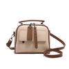Handbag bag Women's messenger bag Fashion versatile high-end niche design Multi-layer practical women's bag tide